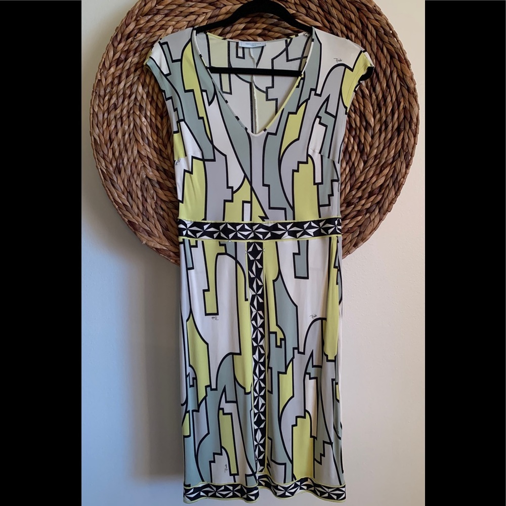 Emilio Pucci printed abstract dress